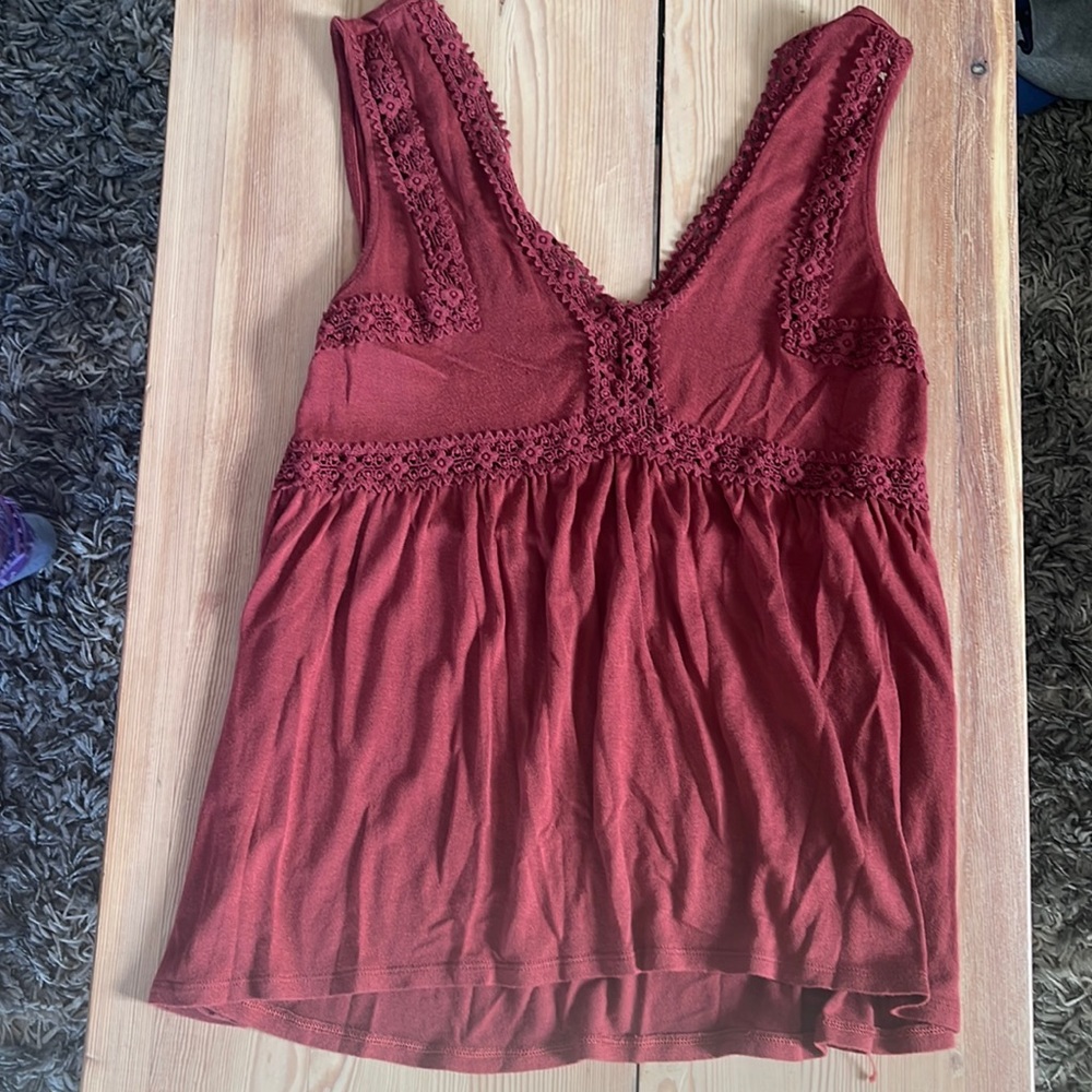 Burnt orange tank